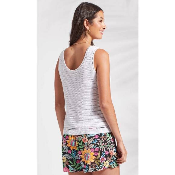 XIX Palms X Tribal DOMINICA Floral Print Rayon Wrap Shorts Cover-Up M NWT $37 - Picture 5 of 6